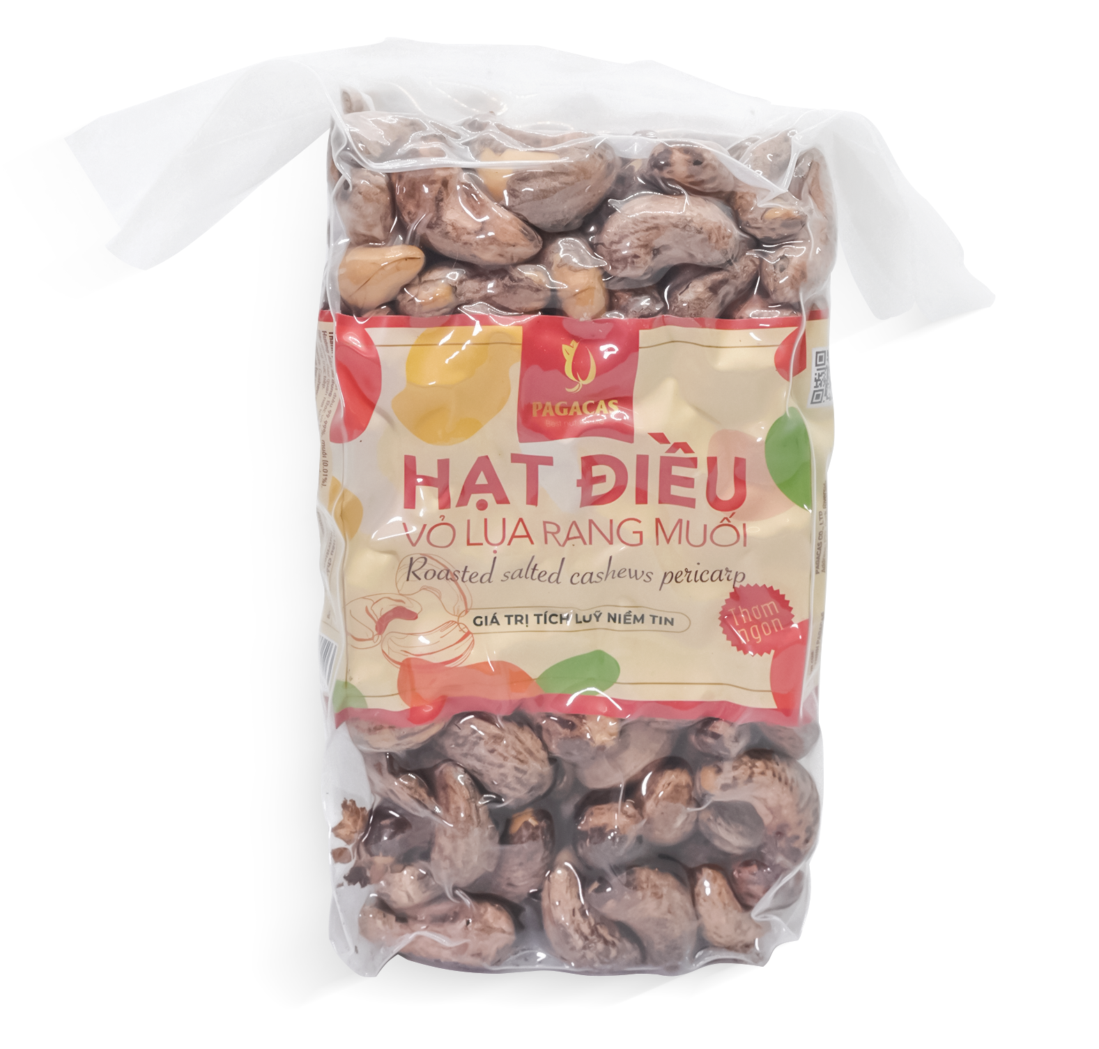 Hạt điều hút chân không Pagacas - Túi 500g